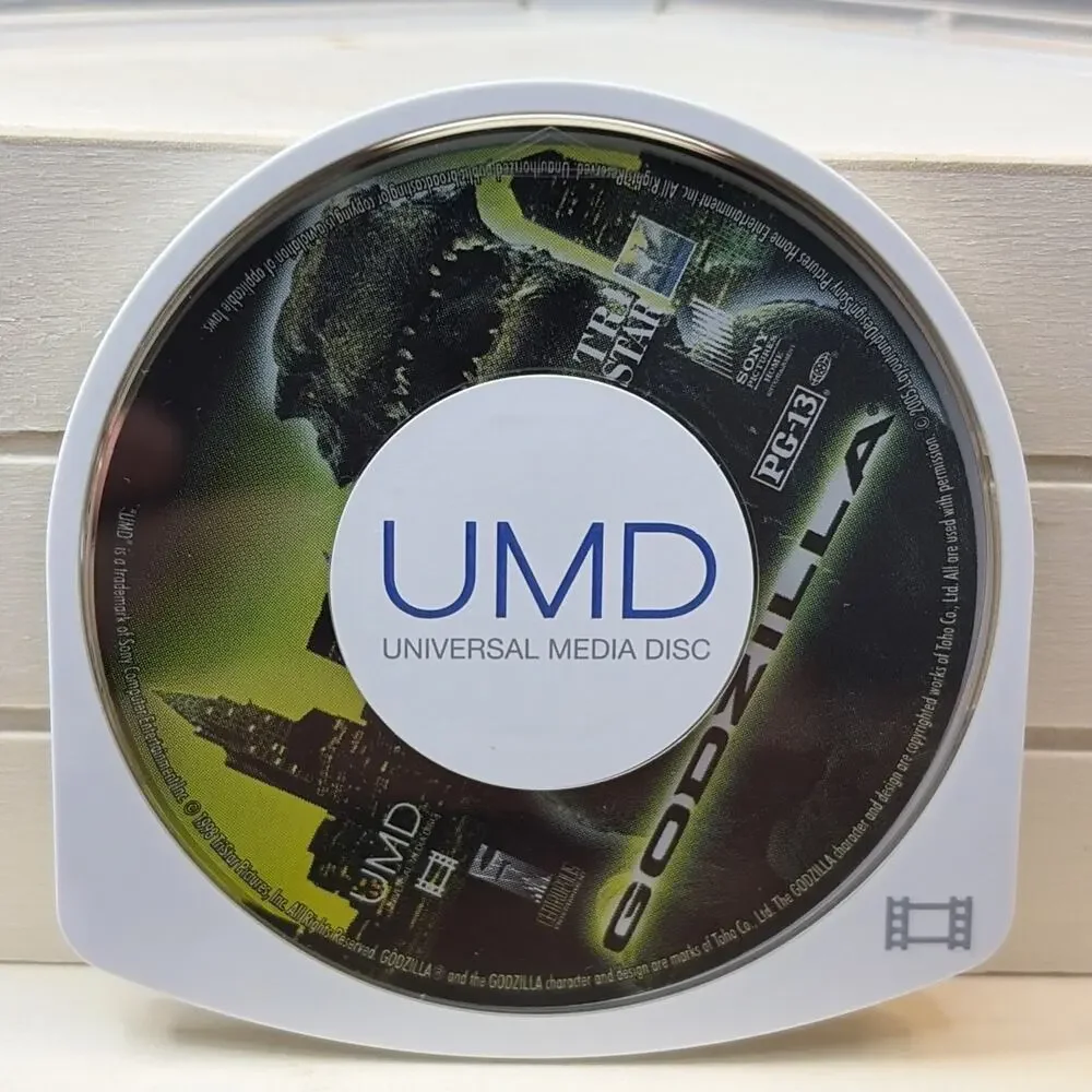 Godzilla (Uni Media Disc, 1998) PSP PlayStation T&W CLEAN